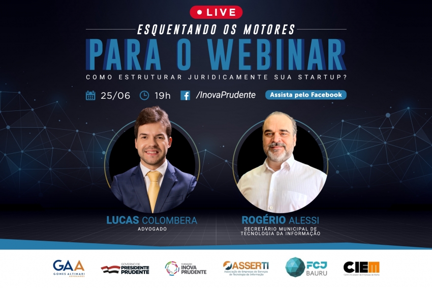 Esquentando os motores: live apresenta pontos que serão discutidos em webinar na próxima semana