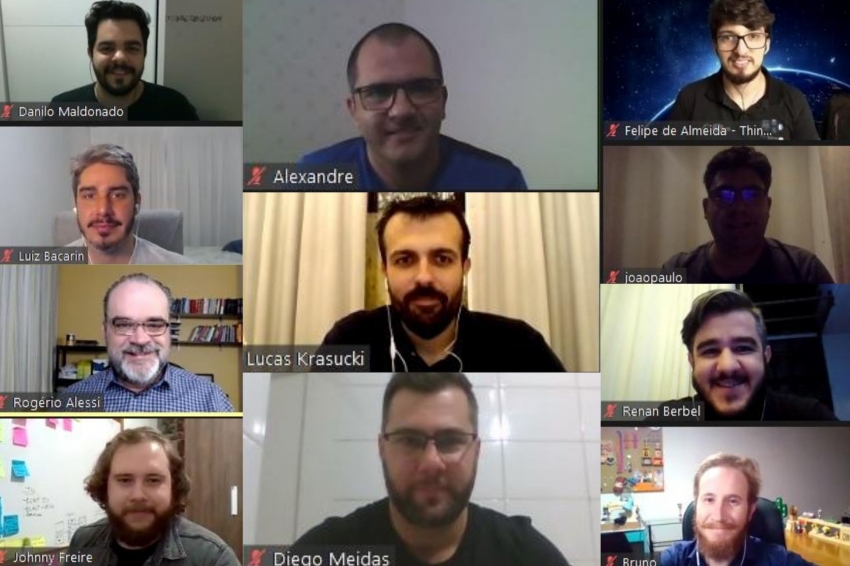 Pré-acelerados recebem dicas em meetup virtual com diretor fundador da Luka Imóveis