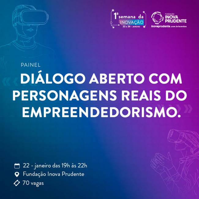 Semana da Inovação terá diálogo aberto com empreendedores regionais