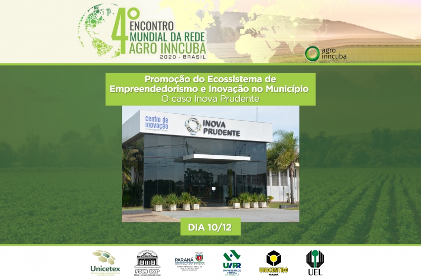 Inova participa de evento internacional de empreendedorismo e inovação no Agro