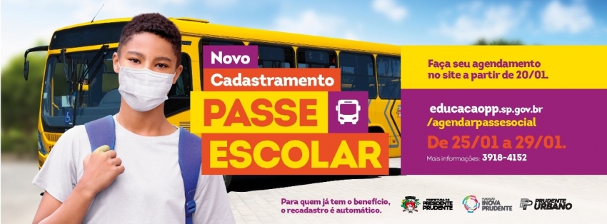 Cadastramento do passe social será realizado na Inova Prudente