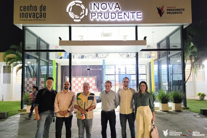 Astronauta Marcos Pontes realiza visita técnica na Inova Prudente