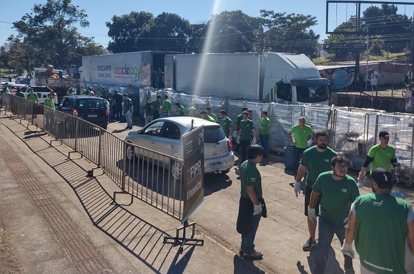 15º Mutirão do Lixo Eletrônico arrecada 24 toneladas em Prudente