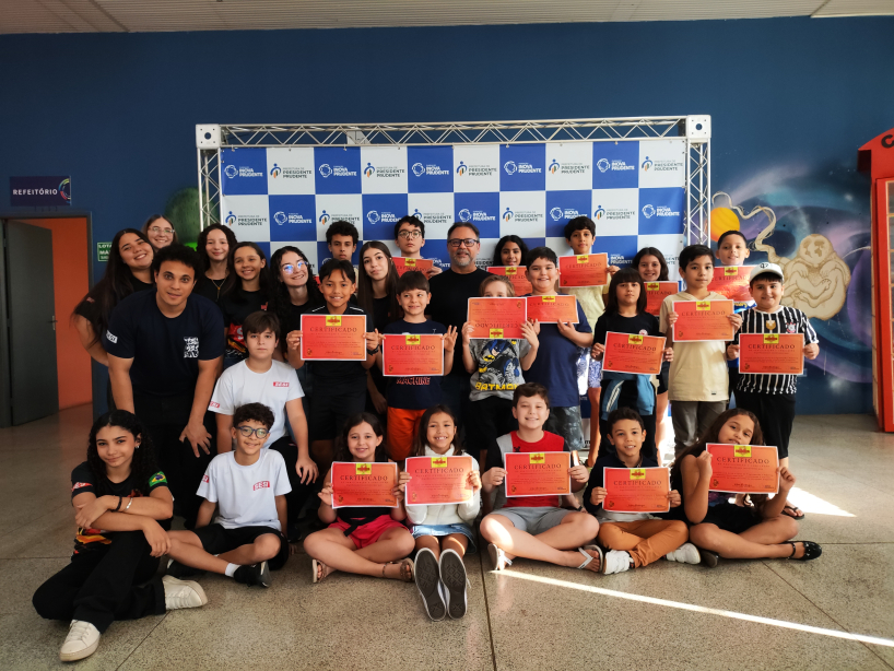 imagem Curso de Programação e Robótica encerra semana de imersão tecnológica na Inova Prudente