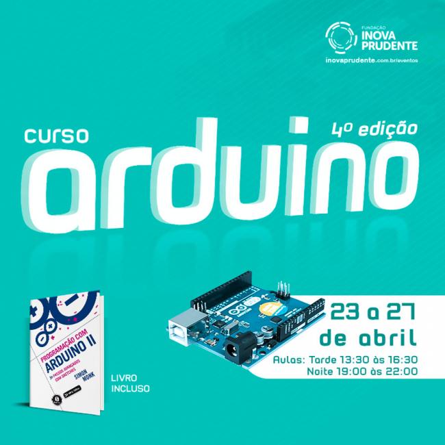 Inova tem vagas abertas para 4ª edição do curso de Introdução ao Arduino