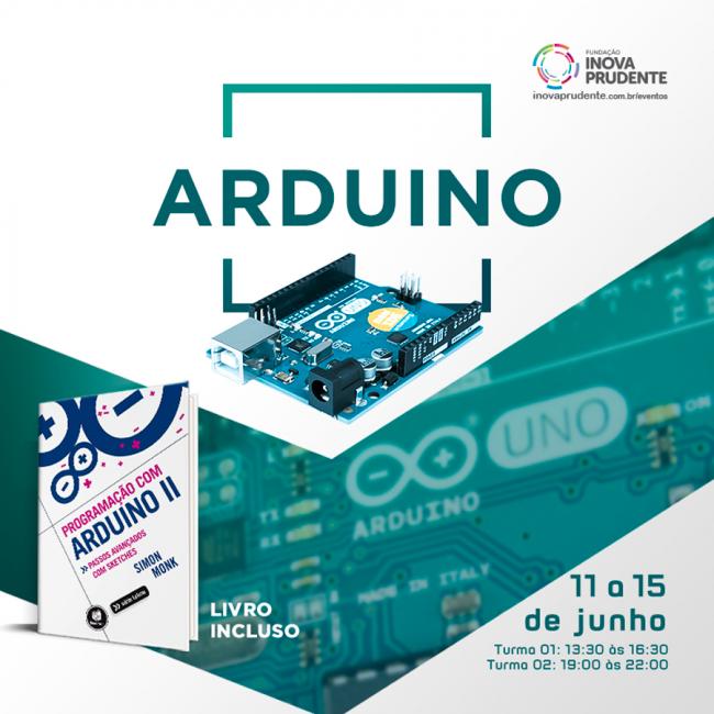 Inova está com vagas abertas para curso de Introdução ao Arduino