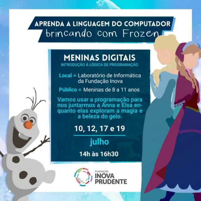 Oficina de introdução à lógica de programação para meninas será a partir da próxima semana