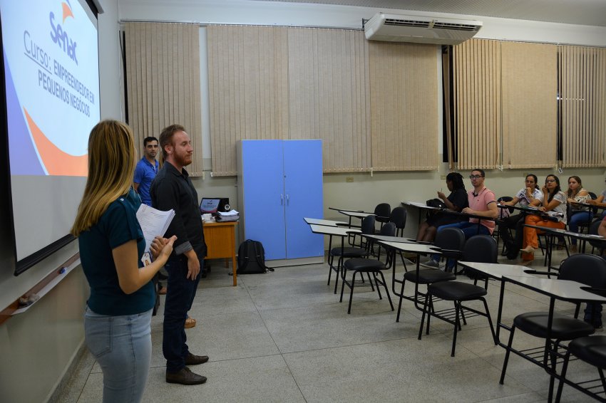 Turma de empreendedorismo  tem início na Inova