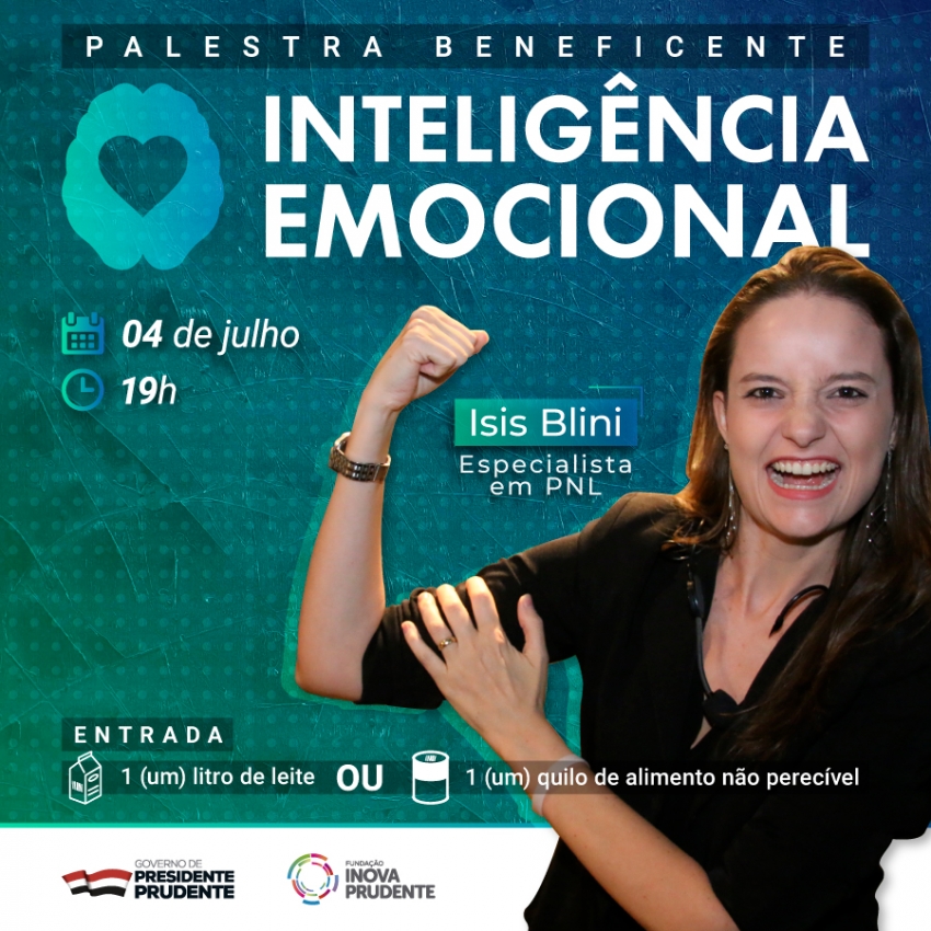 Inova realiza 2ª Palestra beneficente com o tema Inteligência Emocional