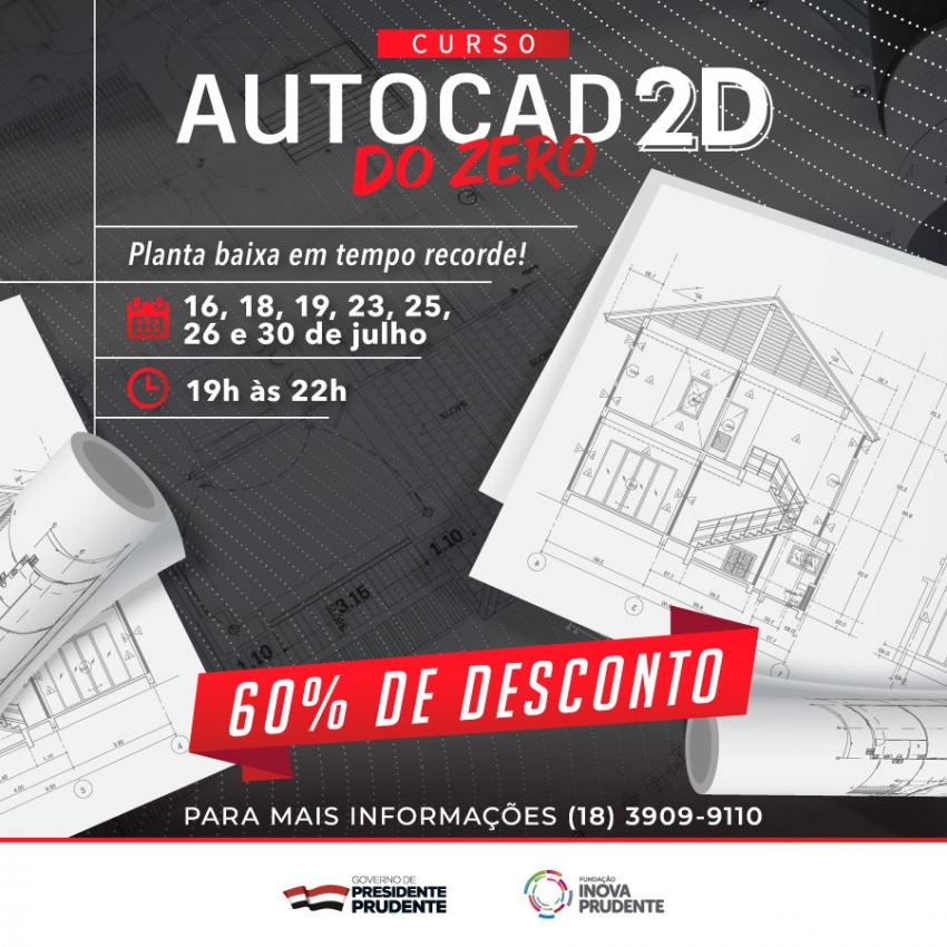 Curso De Autocad 2d Para Iniciantes Tem Novas Datas Inova Prudente 3353