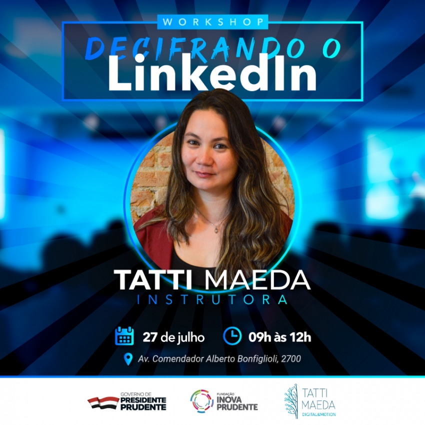 Workshop ajuda melhorar identidade profissional no LinkedIn