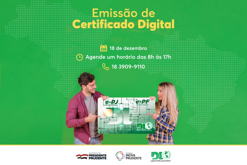 Serviço: Emissão de Certificado Digital