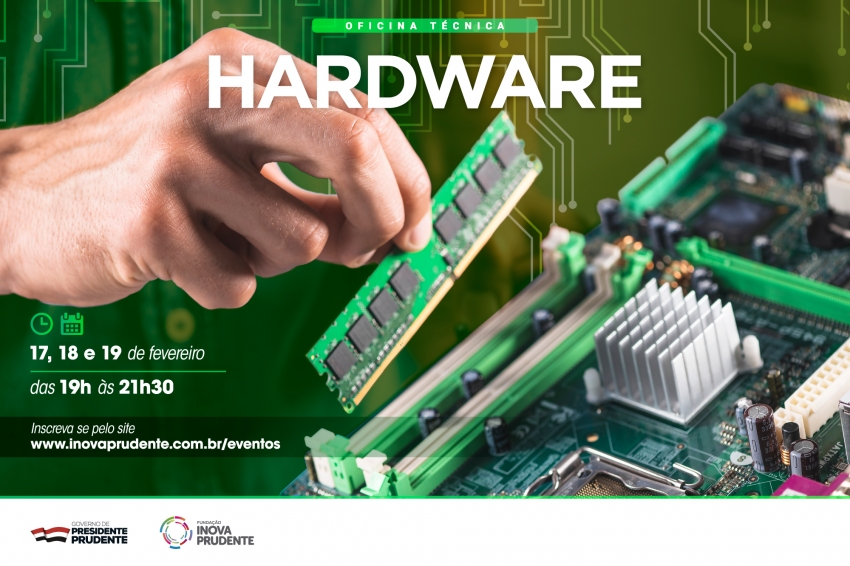 Inscrições seguem abertas para curso de Hardware