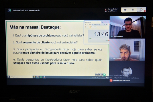 Workshop de aceleração continua processo de entrevistas e conceitua matriz de afinidades