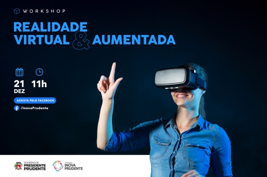 Workshop on-line coloca em prática o uso da realidade virtual e aumentada