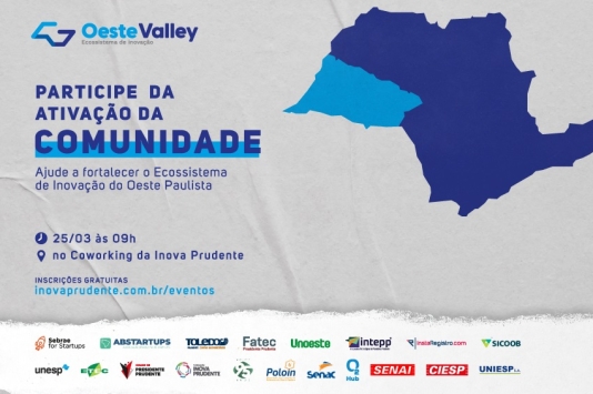 Comunidade de Tecnologia e Inovação do Oeste Paulista anuncia data de lançamento