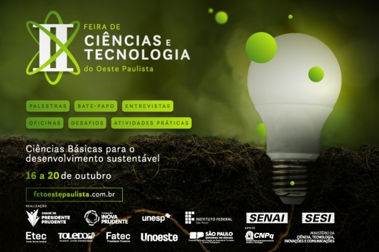 2ª Feira de Ciências e Tecnologia do Oeste Paulista já tem data marcada