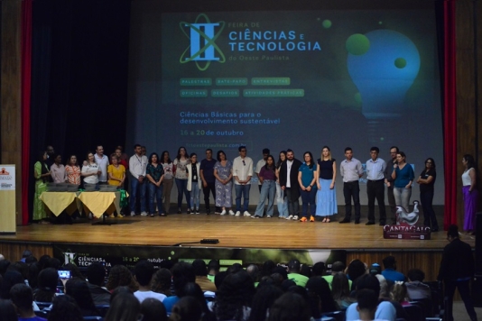 Encerramento da 2ª Feira de Ciências e Tecnologia do Oeste Paulista premia projetos vencedores