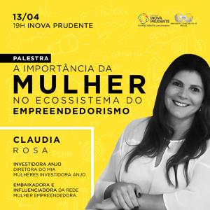 Importância da mulher no empreendedorismo será abordada em palestra nesta sexta