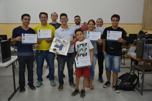 Fundação Inova certifica alunos no curso de Introdução ao Arduino