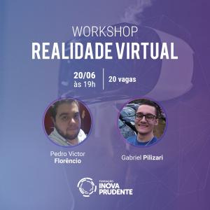 Workshop de Realidade Virtual é nesta quarta na Inova e tem inscrições gratuitas
