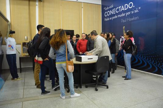 Inova Prudente recebe visita dos alunos de Técnico em Marketing da Etec