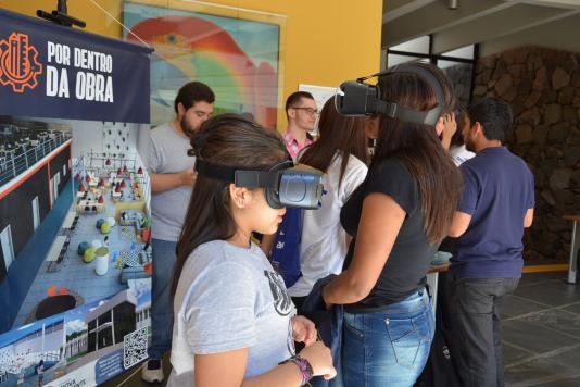 Com demonstração de realidade virtual, Inova marca presença no Casa Aberta do Senac