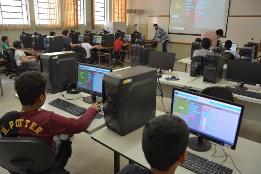 Inova inicia segunda turma do curso de programação utilizando Minecraft