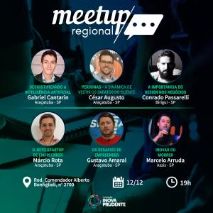 1º Meetup Regional Empreender e Inovar	