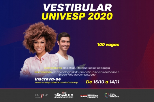 Univesp abre inscrições para vestibular 2020 nesta terça