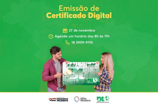 Serviço: Emissão de Certificado Digital